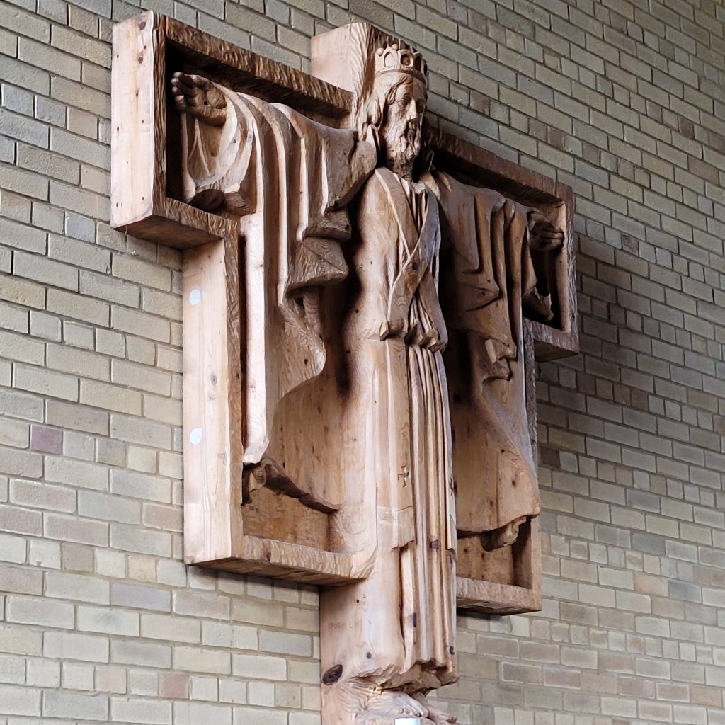 Christ in Glory - Carving